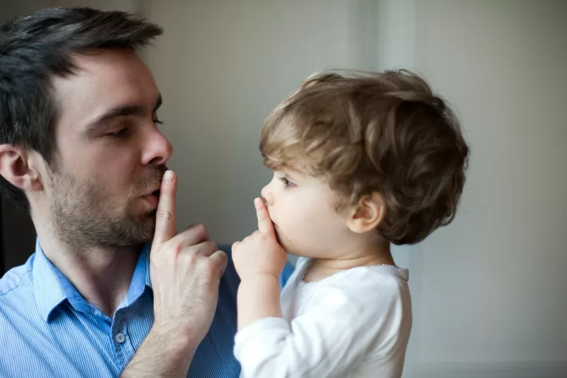 Children learn by watching their parents