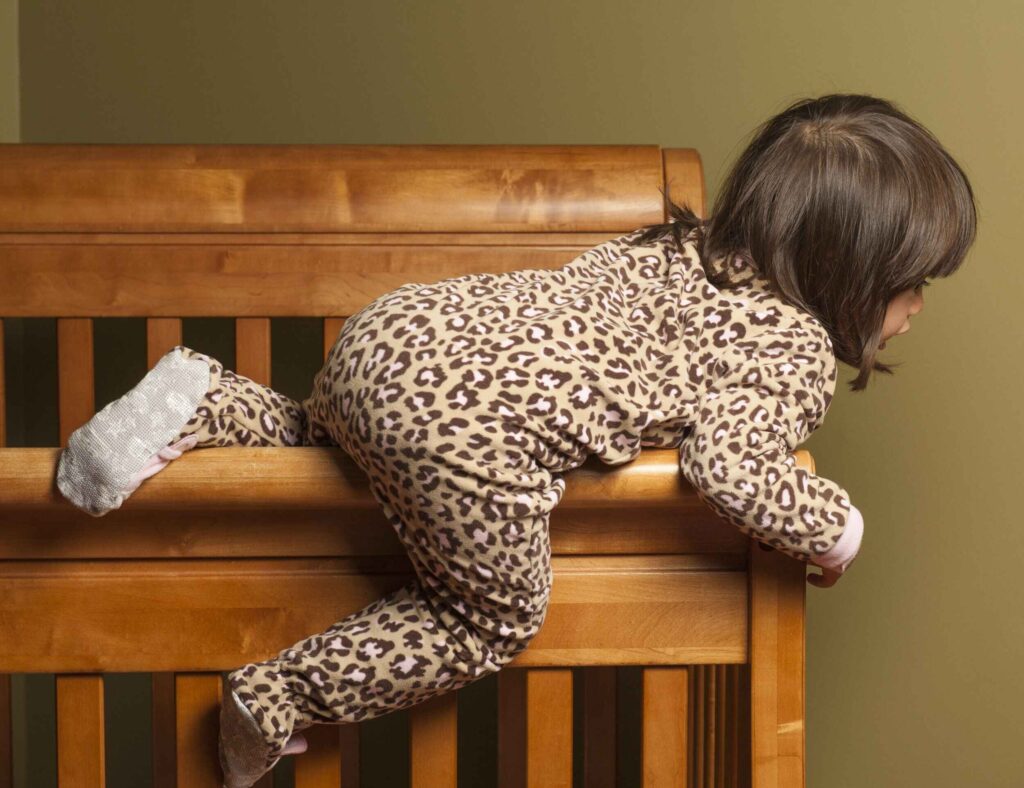 How to Keep a Toddler from Climbing Out of the Crib