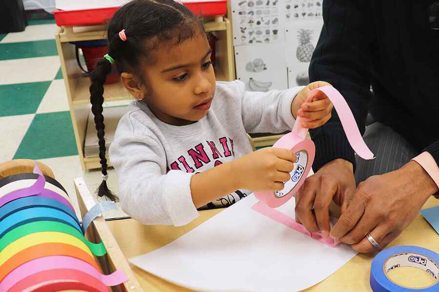 Sticker & Tape Play for Fine Motor Development