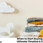 When to Start Buying Baby Stuff