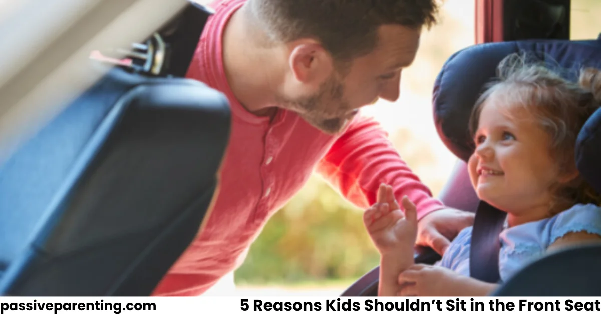 5 Important Reasons to Keep Children Out of the Front Seat 5 Reasons Kids Shouldn’t Sit in the Front Seat