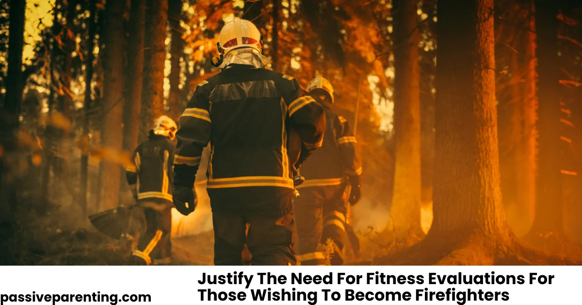 Justify The Need For Fitness Evaluations For Those Wishing To Become Firefighters: The Ultimate Explanation