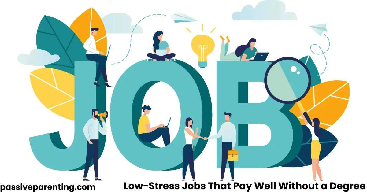Low-Stress Jobs That Pay Well Without a Degree: Easy Wins