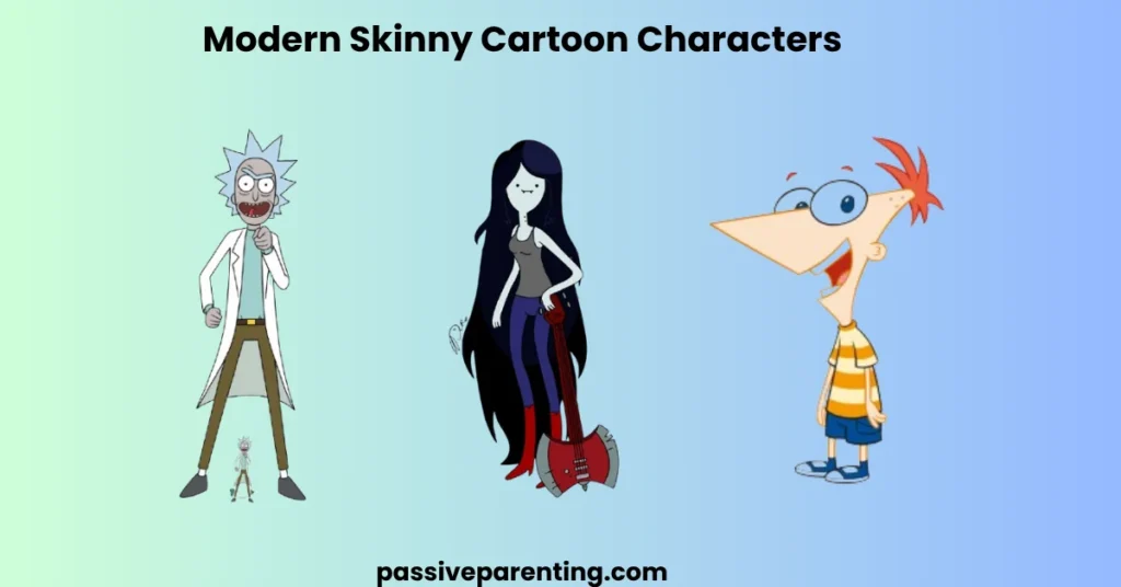 Skinny Cartoon Characters: Iconic Designs Explained Modern Skinny Cartoon Characters