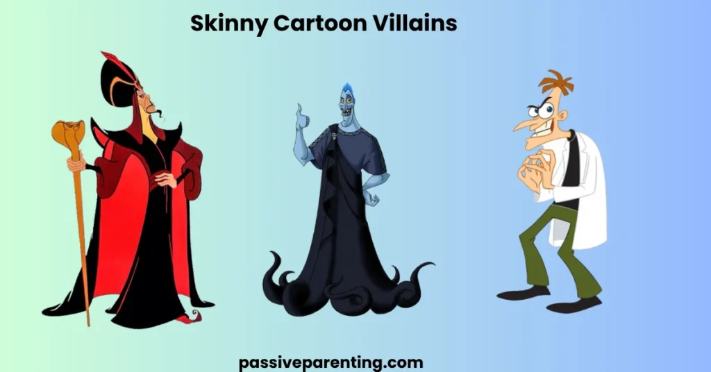 Skinny Cartoon Characters: Iconic Designs Explained Skinny Cartoon Villains