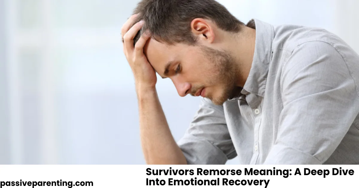 Survivors Remorse Meaning: A Deep Dive Into Emotional Recovery
