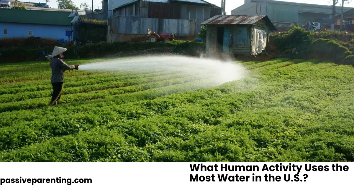 What Human Activity Uses the Most Water in the U.S.? A Deep Dive