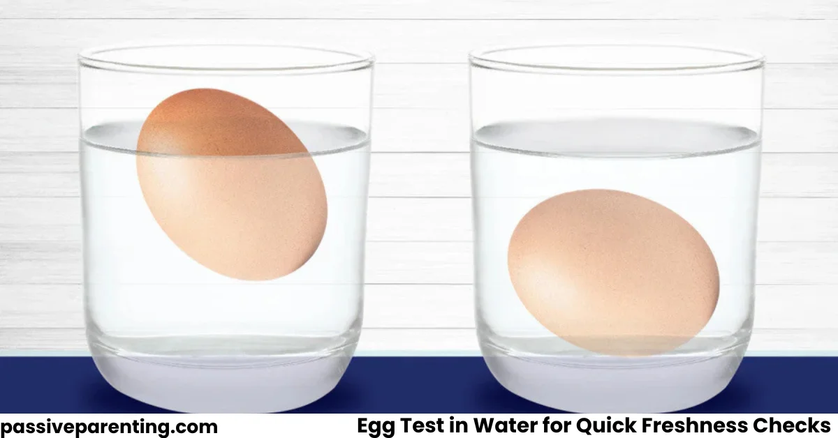How to Use the Egg Test in Water for Quick Freshness Checks