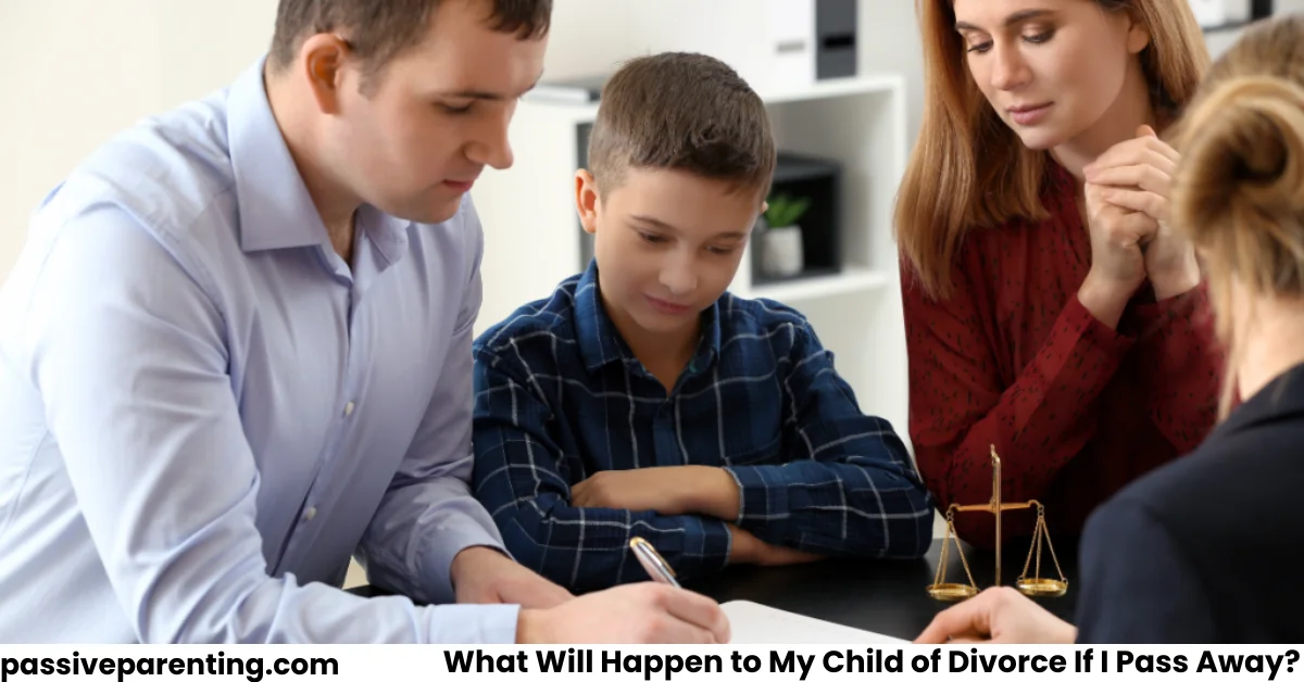 What Will Happen to My Child of Divorce If I Pass Away?